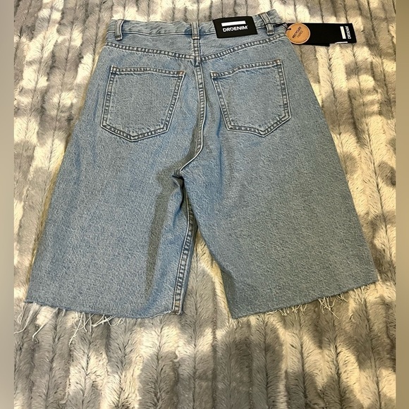 DR Denim Echo Shorts - Light Blue Size 25 - Picture 6 of 10